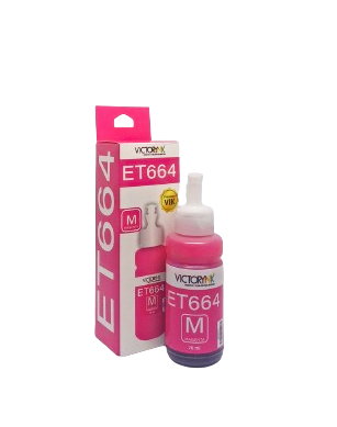 Tinta High Definition Eps Magenta T664 544 L375 L120 L380 L3150 L495 70ml