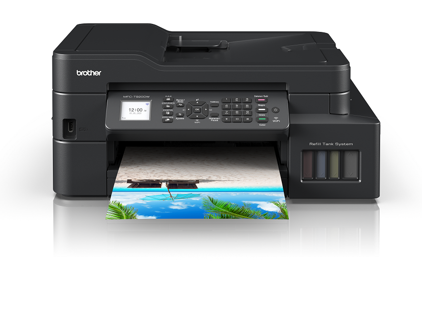 Impresora Brother Multifuncional de inyección de tinta a color MFC-T920DW