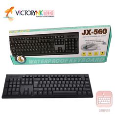 Teclado alámbrico impermeable JX560 TEC03