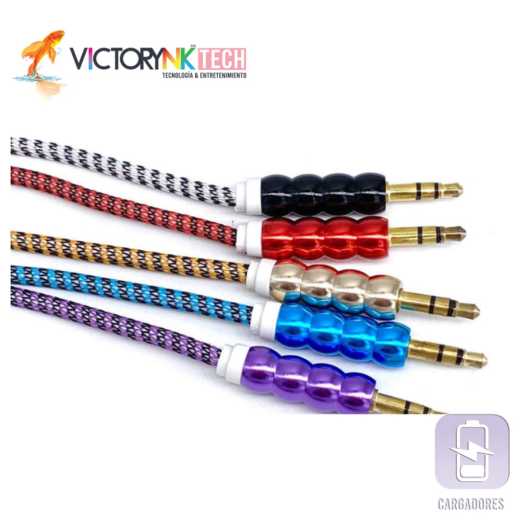 Cables auxiliares de 3.5 a 3.5mm SJX007