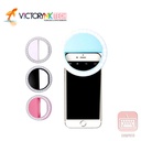 [TFILL001PK] Lampara para Celular Aro Led Maquillaje Selfies Celular Recargable FILL001 (Rosa)