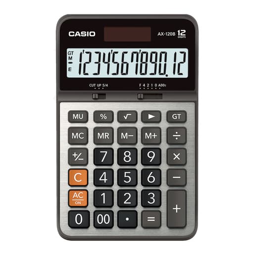 Calculadora electronica basica semi escritorio Casio AX-120B