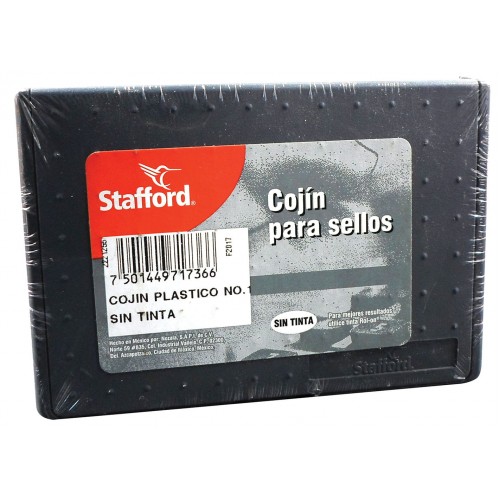 Cojin para sello #0 plastico Azor Stafford 