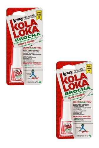 Pegamento Instantáneo Brocha 5g Krazy Kola Loka