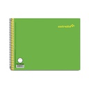 [PIESTCU] Cuaderno libreta forma italiana con espiral de metal, cuadro chico 100 hojas Estrella 