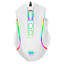 [TM607W] Mouse Gaming Alambrico RGB Blanco Griffin M607W Redragon 8800-0103