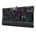 [TK5501SP] Teclado mecanico gaming RGB, color negro, español latino Yama Black K550-1-SP Redragon 8800-0060