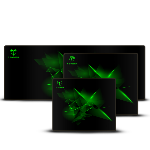 Mousepad gaming mediano (360 x 300 mm) Geometry T-TMP201 T Dagger 8800-0155