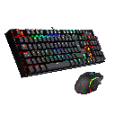 [K551RGBBASP] Kit combo 2 en 1: Teclado K551RGB + Mouse gaming M607. K551RGB-BA-SP Redragon 8800-0095