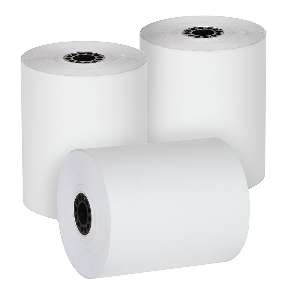 Papel Rollo Termico 80x70 Impresora 80 mm 55 mts lineal Pieza