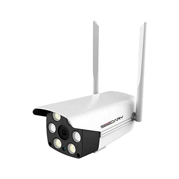 Camara de Seguridad Wi-Fi para Exteriores con Visión Nocturna TF2C20 Seedary
