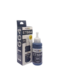 [E850BK1] Tinta High Definition Eps Black  T664 544 L375 L120 L380 L3150 L495 70ml