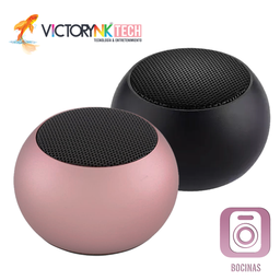 Bocina pequeña circular portátil inalámbrica Bluetooth  TBOC004