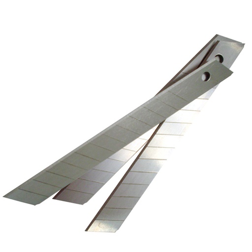 [PNAVAJASCUT] Navajas de respuesto para cutter, cuchillas precortadas, contiene 10 estuches con 10 navajas cada uno Corty Azor