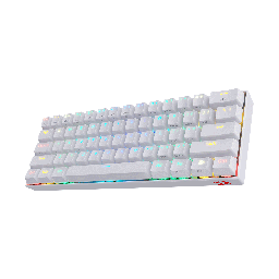 [TK530WRGB] Teclado mecanico gaming RGB, color blanco Draconic White K530W-RGB Redragon 8800-0075