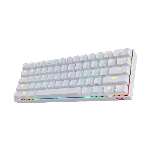 [TK530WRGB] Teclado mecanico gaming RGB, color blanco Draconic White K530W-RGB Redragon 8800-0075