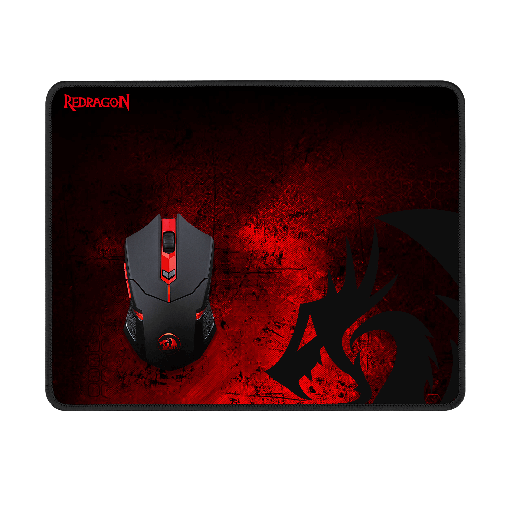 [TM601WLBA] Kit combo 2 en 1: Mouse raton gaming Bluetooth inalámbrico wireless RGB M601WL + Mousepad tipo speed antideslizante P016. M601WL-BA Redragon 8800-0068