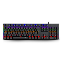 [TTTGK310BS] Teclado Gaming Naxos Negro Switch Azul Full Size Luz Rainbow T-TGK310-BL-SP T Dagger 8800-0137