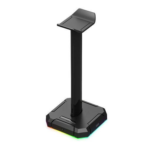[HA300] Soporte para audifonos gamer porta headset acrílico de alta calidad RGB Scepter Pro HA300 Redragon 8800-0108