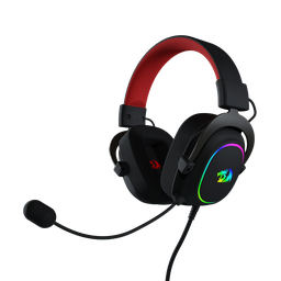 [H510RGB] Audifono diadema alambrico gaming RGB con adaptador Zeus X H510-RGB Redragon     8800-0114