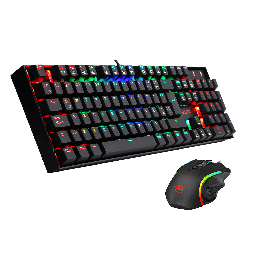 [K551RGBBASP] Kit combo 2 en 1: Teclado K551RGB + Mouse gaming M607. K551RGB-BA-SP Redragon 8800-0095